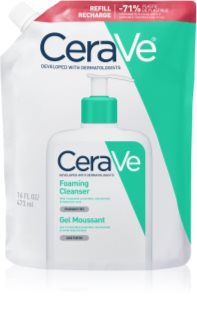CeraVe Cleansers Foaming Cleanser čiastiaci penivý gél pre normálnu až mastnú pleť