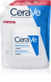 CeraVe Refill Moisturizing Cream Ansigts- og kropsfugtighedscreme til tør og meget tør hud Genopfyldning 454 g