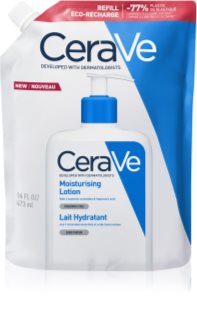 CeraVe Refill Moisturizing Lotion drėkinamasis kūno ir veido pienelis sausai ir labai sausai odai užpildas 473 ml