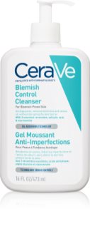 CeraVe Blemish Control Rengöringsgel Mot ojämnheter på aknebenägen hy