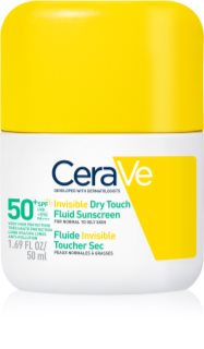 CeraVe Invisible Dry Touch Fluid SPF 50+ ochranný fluid s matujícím efektem SPF 50+ 50 ml