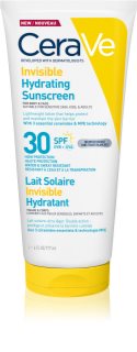 CeraVe Invisible Hydrating Sunscreen SPF 30 sunscreen lotion for face and body