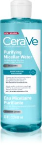 CeraVe Micellar Water Purifying čisticí micelární voda pro normální až mastnou pleť 400 ml