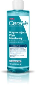CeraVe Micellar Water Purifying oczyszczający płyn micelarny dla skóry normalnej i tłustej 400 ml