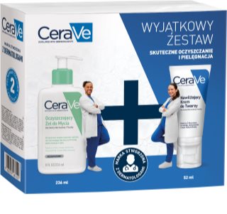 CeraVe Limited Edition Set świąteczny zestaw prezentowy do skóry suchej i mieszanej na twarz i ciało