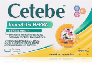 Cetebe ImunActiv HERBA tablety pro podporu imunitního systému 30 tbl
