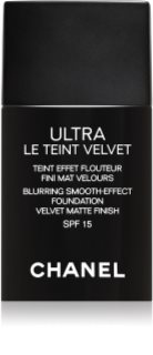 Chanel Ultra Le Teint Velvet maquillaje de larga duración SPF 15
