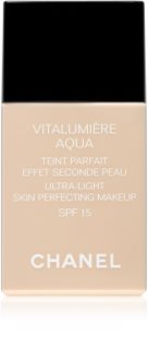 Chanel Vitalumière Aqua maquillaje ultra ligero para lucir una piel radiante