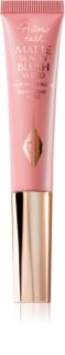 Charlotte Tilbury Pillow Talk blush liquide effet mat teinte Pillow Talk 12 ml