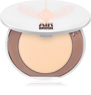 Charlotte Tilbury Airbrush Brightening Flawless Finish озаряваща компактна пудра малка опаковка цвят Tan-Deep 3.4 гр.
