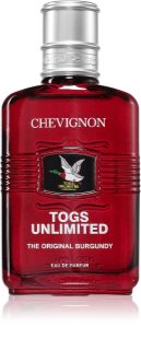 Chevignon Togs Unlimited The Original Burgundy Eau de Parfum voor Mannen 100 ml