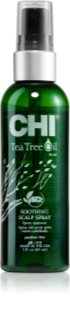 CHI Tea Tree Oil Soothing Scalp Spray raminamasis purškiklis sudirgusiai ir niežtinčiai galvos odai 89 ml