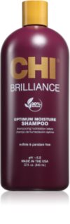 CHI Brilliance Optimum Moisture Shampoo hydratační šampon pro lesk a hebkost vlasů