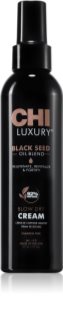 CHI Luxury Black Seed Oil Blow Dry Cream поживний крем-захист від дії високих температур для вирівнювання волосся 177 мл