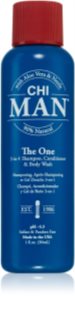 CHI Man The One 3 u1 šampon, regenerator i gel za tuširanje