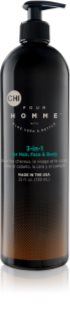 CHI Pour Homme 3 in 1 3 az 1 sampon, kondicionáló és tusfürdő