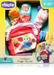 Chicco Finger Puppet 3m+ plüss játék 20 x 24 x 4 cm 1 db