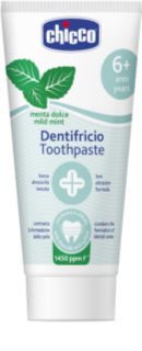 Chicco Toothpaste Mild Mint pasta do zębów dla dzieci z fluorem 6 y+ 50 ml