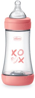 Chicco Perfect 5 cumisüveg 2 m+ Medium Flow Pink 240 ml