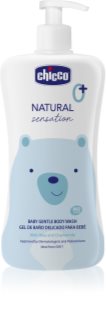 Chicco Natural Sensation Baby jemný mycí gel pro děti od narození 0+ 500 ml