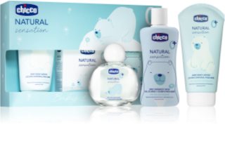 Chicco Natural Sensation Baby Essential dárková sada 0+ pro děti od narození