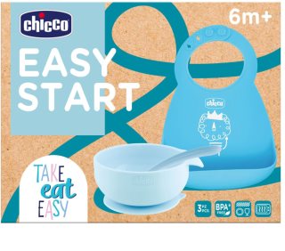 Chicco Easy Start 6m+ service de table pour enfant Blue 1 pcs