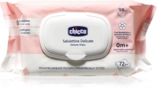 Chicco Delicate Wipes Chamomile șervețele umede pentru copii cu musetel 0m+ 72 buc
