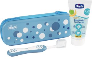 Chicco Always Smiling Set 6m+ Tandverzorgingsset met Etui