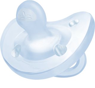 Chicco Physio Soft 0-6 m chupeta Blue 1 un.