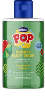 Chicco Pop Bubbly Body Wash shower and bath gel for children Watermelon Splash 300 ml