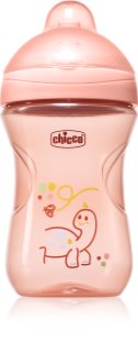 Chicco Advanced Cup 12m+ gyakorlóbögre szívószállal Pink 266 ml