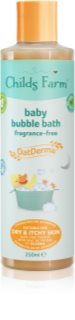 Childs Farm OatDerma Baby Bubble Bath bain moussant et gel lavant sans parfum pour enfant 250 ml