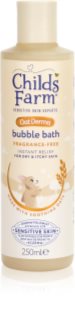 Childs Farm OatDerma Bubble Bath Mullivann ja dušigeel lõhnatu lastele 250 ml