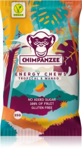 Chimpanzee Energy Chews ovocné bonbóny