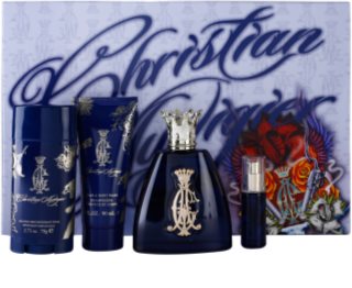 Christian Audigier For Him Gift Set  I. Eau de Toilette 100 ml + Eau de Toilette 7,5 ml + Deostick 78 ml + Douchegel 90 ml