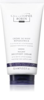 Christophe Robin Night recovery light cream éjszakai regeneráló krém hajra 150 ml