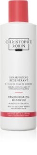 Christophe Robin Regenerating Shampoo with Prickly Pear Oil shampoing régénérateur en profondeur pour cheveux abîmés et traités chimiquement 250 ml