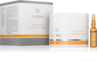 Clarena POwer Pure Vit. C Line mascarilla nutritiva con vitamina C 103 ml