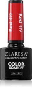 Claresa SoakOff UV/LED Color Warm Feelings Gel neglelak Skygge 5 g