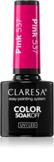 Claresa SoakOff UV/LED Color Balloon Journey gel smalto colore Pink 537 5 g