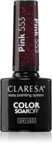 Claresa SoakOff UV/LED Color Balloon Journey vernis à ongles gel teinte Pink 553 5 g