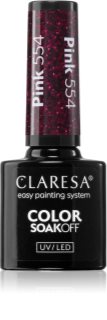 Claresa SoakOff UV/LED Color Warm Feelings gelový lak na nehty