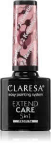 Claresa Extend Care 5 in 1 Keratin base para unhas de gel com efeito nutritivo tom #2 5 g