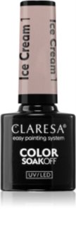 Claresa SoakOff UV/LED Color Ice Cream Gel Nail Polish