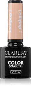 Claresa SoakOff UV/LED Color Lollipop vernis à ongles gel teinte 5 g