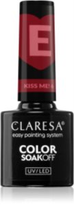 Claresa SoakOff UV/LED Color Kiss Me Gel-nagellack