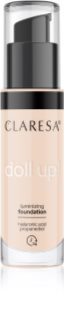 Claresa Doll Up! podkład rozświetlający nadający naturalny wygląd