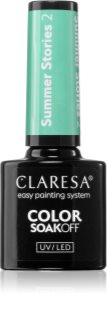 Claresa SoakOff UV/LED Color Summer Stories gel smalto