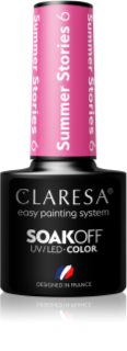 Claresa SoakOff UV/LED Color Summer Stories lakier hybrydowy do paznokci