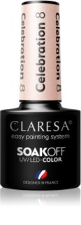 Claresa SoakOff UV/LED Color Celebration vernis à ongles gel